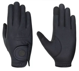 Gants d'équitation de course antidérapants légers de superbe qualité pour hommes avec logo personnalisé poignées flexibles saison estivale - Product Image 4