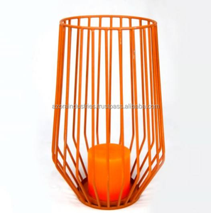 Bas prix maison décorative fil métallique lanterne Styles fer bougeoir Table Top lanterne rentable 2024 - Product Image 2