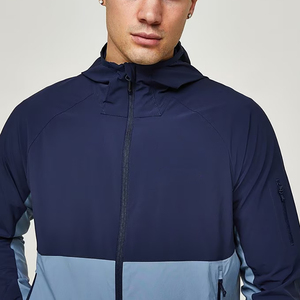 High Quality Spring Men's Windbreaker Tracksuit <b>Set</b> Customized Logo <b>Embroidery</b> Breathable Streetwear Windbreaker Tracksuits <b>sets</b> - Product Image 3