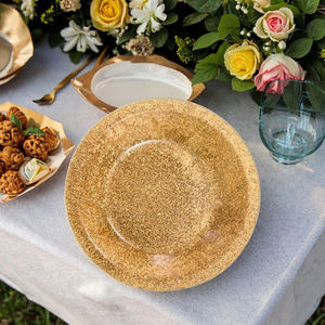 Assiettes jetables biodégradables en pouces, fabriquées à partir de matériaux écologiques durables, sans danger pour les aliments, durables - Product Image 5