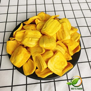 Natural Crispy Jackfruit Chips No Sugar Added Healthy Snack Vacuum Fried Non GMO Vegan <b>Bulk</b> Wholesale OEM Vietnam Supplier - Product Image 1