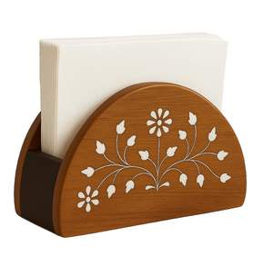 ที่ใส่กระดาษเช็ดปากงานแต่งงานขายดี พร้อมแผ่นกระดานดำ ช่องใส่กระดาษเช็ดปาก คุณภาพสูง ทันสมัย สวยงาม เป็นมิตรกับสิ่งแวดล้อม ฐานไม้แข็งแรงทนทาน - Product Image 6