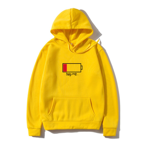 Sweat-shirt personnalisé de haute qualité en polyester/coton uni pour l'hiver, pull à capuche uni, vêtements de sport pour hommes - Product Image 6