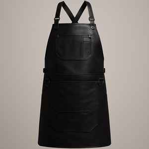 Tablier léger en cuir véritable, anti-odeur, pour vêtements de travail professionnels, secteur du commerce de détail et de services LPN-0237 - Product Image 3