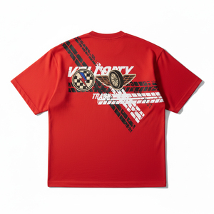 T-shirt Homme Oversize Vintage Effet Vieilli Personnalisé Délavé à l'Acide Coton Lourd Streetwear Imprimé Graphique Épaules Tombantes - Product Image 2