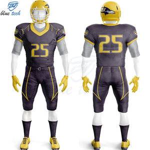 Custom Sportswear American Football Uniform Sublimated Football Jersey Pants Set Short UV Protection Custom Design Print OEM/ODM - Product Image 5