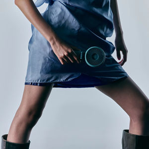 Ventilateurs portables et pliables STREAM Mini, à commande par bouton, alimentés par batterie, pour une utilisation en extérieur et en voiture - Product Image 1