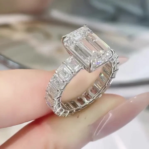 Anillo de Compromiso y Boda con Diamante Natural Corte Princesa de Una Sola Piedra, 11 Quilates, Oro Amarillo de 14k, Certificado IGI, Joyería Clásica para Regalo de Fiesta - Product Image 1