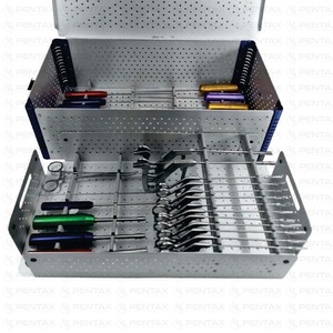 Ensemble d'instruments chirurgicaux d'arthroscopie de l'épaule Pentax de haute qualité pour la réparation de la coiffe des rotateurs, en acier inoxydable allemand, certifié CE - Product Image 2