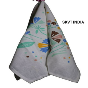 100% Organic Recycled Cotton Disposable Tea <b>Towel</b> Eco-Friendly Hanging Solid Color Custom Printed Logo <b>Hand</b> Wash Home <b>Kitchen</b> - Product Image 2
