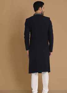 Salwar Kameez para Hombre, Traje Tradicional Indio Pakistaní para Novio, Vestido Real para Boda, Sin Arrugas, Protección Solar - Product Image 4