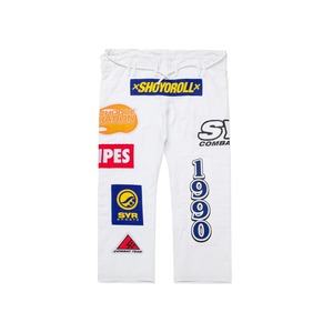 Kimono de Jiu-Jitsu Shoyorol BJJ de qualité supérieure, couleur blanche, logo personnalisé, lot 135, 100 % coton, 440 g, respirant, pour Jiu-Jitsu et Karaté – Vente chaude - Product Image 3
