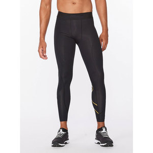 Leggings de sport pour homme à séchage rapide, taille mi-haute, extensibles, pour la gym, le cyclisme et la course - Product Image 4
