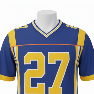 Personalización de Fábrica, Camisetas de Fútbol Americano Transpirables, Uniformes Deportivos Unisex de Manga Corta, 100% Poliéster, Logotipo Personalizado - Product Image 5