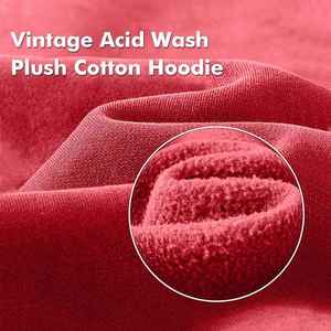 Nouvelles Tendances Design Unique Haute Qualité Polyester/Coton Sweats à Capuche d'Hiver pour Hommes Personnalisés Effet Délavé Acide Polaire Respirant 300g - Product Image 2