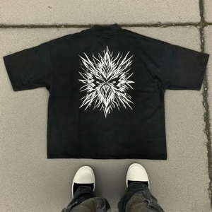 Camiseta Deportiva de Manga Corta para Hombre, Personalizada con Impresión DTG y Serigrafía, Impresión 3D en Relieve, Tejido de Punto, 220 Gramos, Peso Pesado - Product Image 2