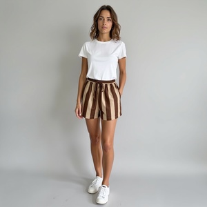 Ladies <b>boxer</b> shorts handcrafted by <b>women</b> artisans everyday wear wide legged with freedom movement lounge home relax - Product Image 5