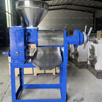 Presse à vis automatique pour huile de moutarde, moulin à huile commercial pour le traitement des huiles comestibles