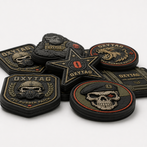 OXYTAG PVC Rubber Patches 3D Embossed Style <b>Sew</b>-<b>On</b> <b>Badges</b> for Bags Wholesale Rate OEM Custom PVC Rubber Patches 2026 - Product Image 5