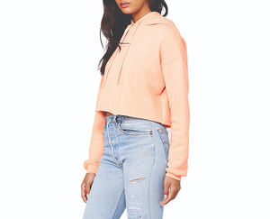 Sudadera Corta con Capucha para Mujer, Suave, Informal, de Manga Larga, para Uso Diario, Deportivo, de Gimnasio y Fitness - Product Image 5