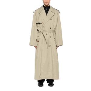 <b>Men's</b> Long Lapel Coat Stylish Warm <b>Winter</b> <b>Overcoat</b> Comfortable Formal Casual Outerwear Wholesale Supplier Blend Warm <b>Winter</b> - Product Image 1