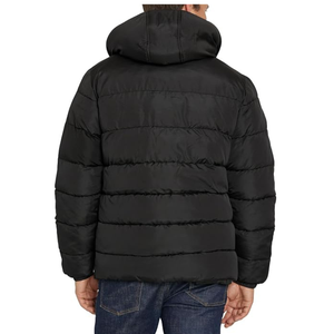Wholesale <b>Mens</b> Winter Colorblock Puffer <b>Jacket</b> <b>Sherpa</b> <b>Fleece</b> Lined Padded Hooded <b>Jacket</b> - Product Image 5
