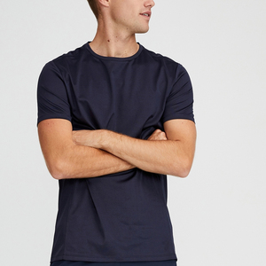 Camiseta de Algodón con Logotipo Personalizado para Hombre, Camiseta Lisa Informal, Camiseta de Algodón Lisa para Hombre, Suave, Transpirable, Proveedor de Ropa Informal - Product Image 3