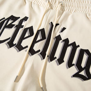 กางเกงขาสั้นออกกำลังกายสำหรับผู้ชาย ไซส์ใหญ่ รับสกรีนโลโก้ ผ้าฝ้าย - Product Image 3