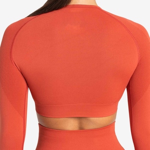 Conjunto de Yoga Elegante para Mujer, 2 Piezas, Conjunto Deportivo Acanalado, Traje Atlético Ajustado, Ropa de Entrenamiento Flexible - Product Image 5