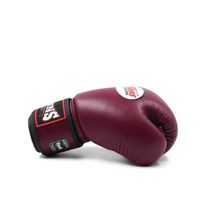 Guantes de Boxeo de Piel de Primera Calidad para MMA y Grappling, Hechos a Medida, con Cierre de Gancho y Bucle, Soporte para Muñeca y Absorción de Humedad - Product Image 6