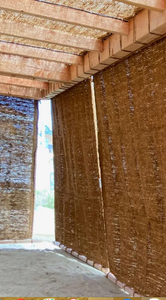 Wholesale Eco-Friendly Coconut Privacy Screen High-Strength Natural Coconut Rope Mesh for Outdoor Sun Shading <b>Window</b> Curtain - Product Image 5