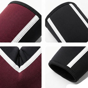 Manchon de coude en néoprène extensible et léger, antidérapant, réglable, pour une protection professionnelle et un soutien pour l'entraînement musculaire - Product Image 4