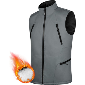 Chaleco Acolchado para Hombre, Ropa de Invierno Cálida, Chaqueta sin Mangas Informal, Estilo Urbano, Chalecos Acolchados - Product Image 1