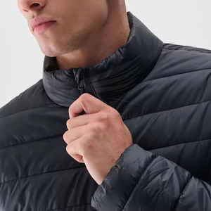 Chaqueta de Invierno 100% Algodón, Nuevo Estilo, Mejor Precio, Estilo Urbano, Cuello Mao, Cierre de Cremallera, Logotipo Frontal - Product Image 5