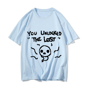 Unisex You Unlocked The Lost Graphic <b>T</b>-<b>Shirt</b> <b>Gamer</b> Gaming Short Sleeve Crewneck Loose Fit Cotton Casual Streetwear Tee - Product Image 6