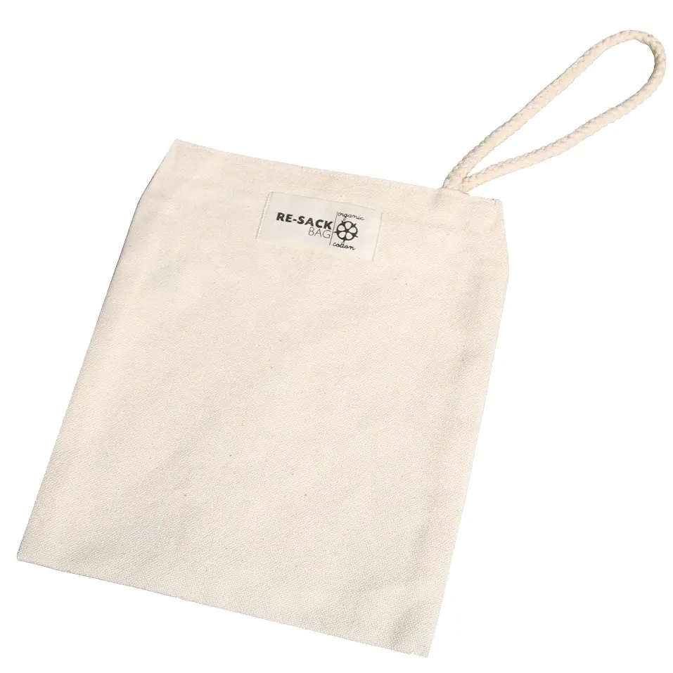 Bolsas de embalaje de regalo de joyería de tela de muselina 100% algodón con impresión personalizada