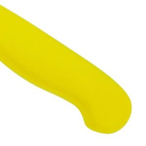 Couteaux à désosser jaunes avec lame argentée fine et pointue et manche ergonomique pour la séparation et le façonnage de la viande (usage boucher) - Product Image 3