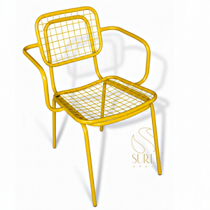 Silla de Metal y Madera Reciclada de Estilo Industrial para Banquetes y Eventos, Disponible para Compradores Mayoristas a un Precio Accesible - Product Image 1