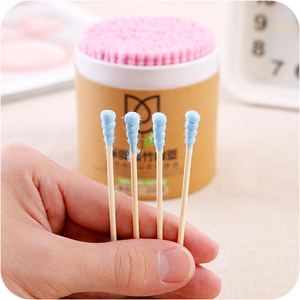 200 Hisopos de Algodón de Doble Punta en Espiral de Colores para Limpieza y Cuidado de Maquillaje Permanente - Product Image 4