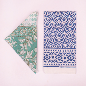 Hand Drawn Cotton <b>Square</b> <b>Scarf</b> Floral Pattern Breathable Ethnic Style Spring Summer Unisex Wrap - Product Image 5