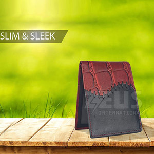 2026 Hot Sale Trending Blocking Real Leather <b>Men's</b> <b>Wallet</b> Whole Sale Rate <b>Men</b> Leather <b>Wallets</b> - Product Image 2