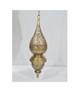 Classic Design Round Shape Hanging Lantern Exclusive Quality Customized Size Iron Hotel Decorative Hanging Lantern - Product Image 5