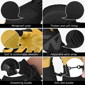 High quality <b>Ski</b> fashion Factory <b>gloves</b> For Men's 2026 Whole Sale Rate Men <b>Ski</b> <b>Gloves</b> For Sale - Product Image 6