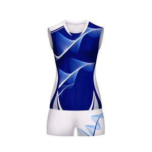Uniforme de Voleibol Sublimado con Logotipo Personalizado al por Mayor, Ropa Deportiva, Uniforme de Voleibol Hecho de Poliéster - Product Image 3