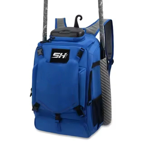 Sac de baseball pour le voyage, sac à dos de sport durable avec compartiments dédiés pour les bâtons et compartiment ventilé pour les chaussures, idéal pour les équipes sportives - Product Image 1