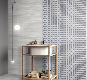 Carreaux de porcelaine rectifiés brillants 12x24, carreaux muraux en céramique polie, joints sans raccord, matériaux de décoration intérieure - Product Image 1