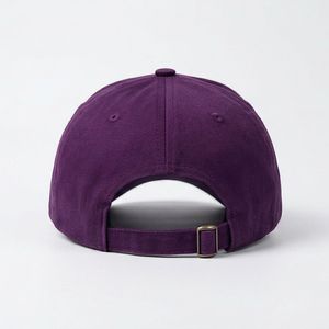 Gorras de Béisbol Color Morado Oscuro para Mujer, Ajuste Perfecto, Refrigerantes, Adaptables, Diseño Superior de Algodón, Estilo Chic Universal - Product Image 2