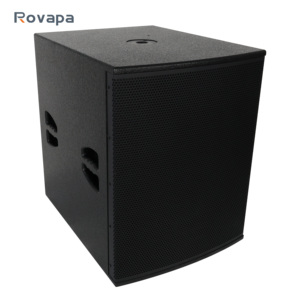 Loa siêu trầm ROVAPA RV-SW18 600W <span class=keywords><strong>18</strong></span> inch mạnh mẽ và bền bỉ với âm trầm mạnh mẽ, độ đàn hồi và khả năng chịu lực cao - Product Image 1
