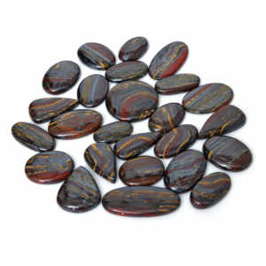 Cabujón de Ojo de Tigre Natural de Primera Calidad, Gema Suelta de Alta Calidad para Joyería, Color Rojo Marrón, Radha Arts - Product Image 6