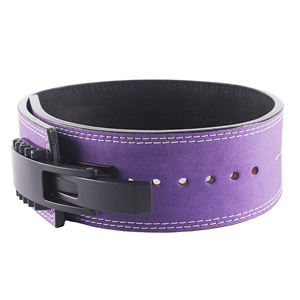 Soft Fabric High Quality Custom Logo <b>Squat</b> Powerlifting Weightlifting Strength Unisex Training Non-Slip Lever <b>Belt</b> Cowhide - Product Image 4